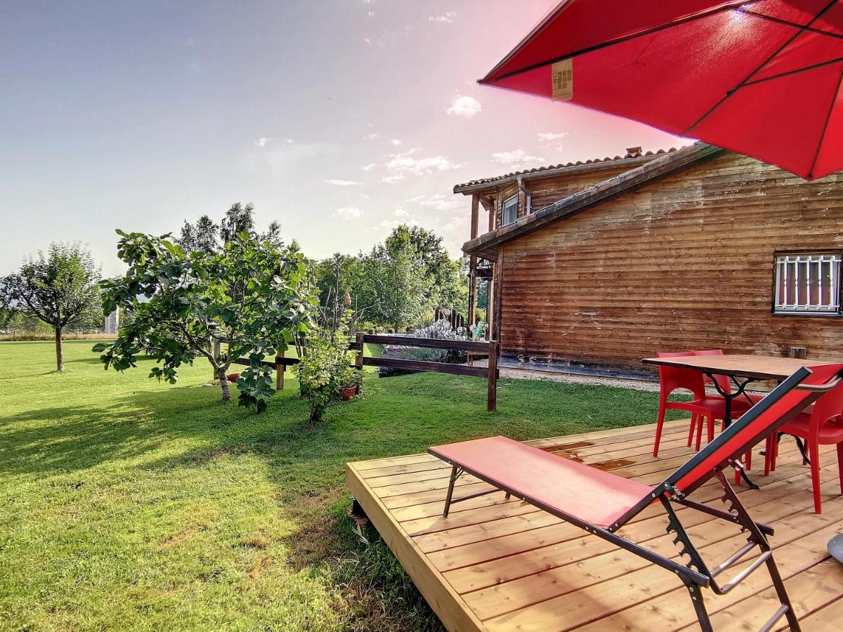Gasthaus La Roulotte Du Cagire - 4 Pers - Pyrenees Villeneuve-de-Rivière Exterior foto